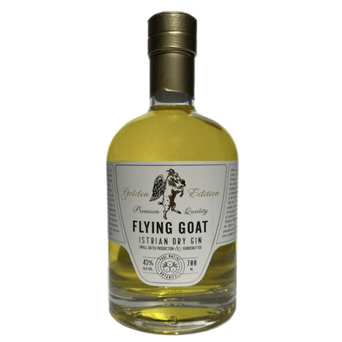 Flying goat – Istrian dry gin Golden Edition